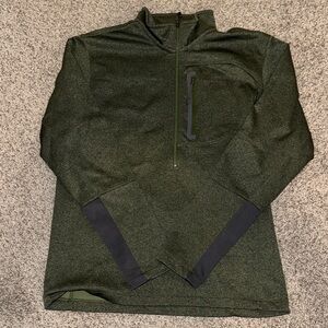 The North Face Forest Green Quarter-Zip Pullover